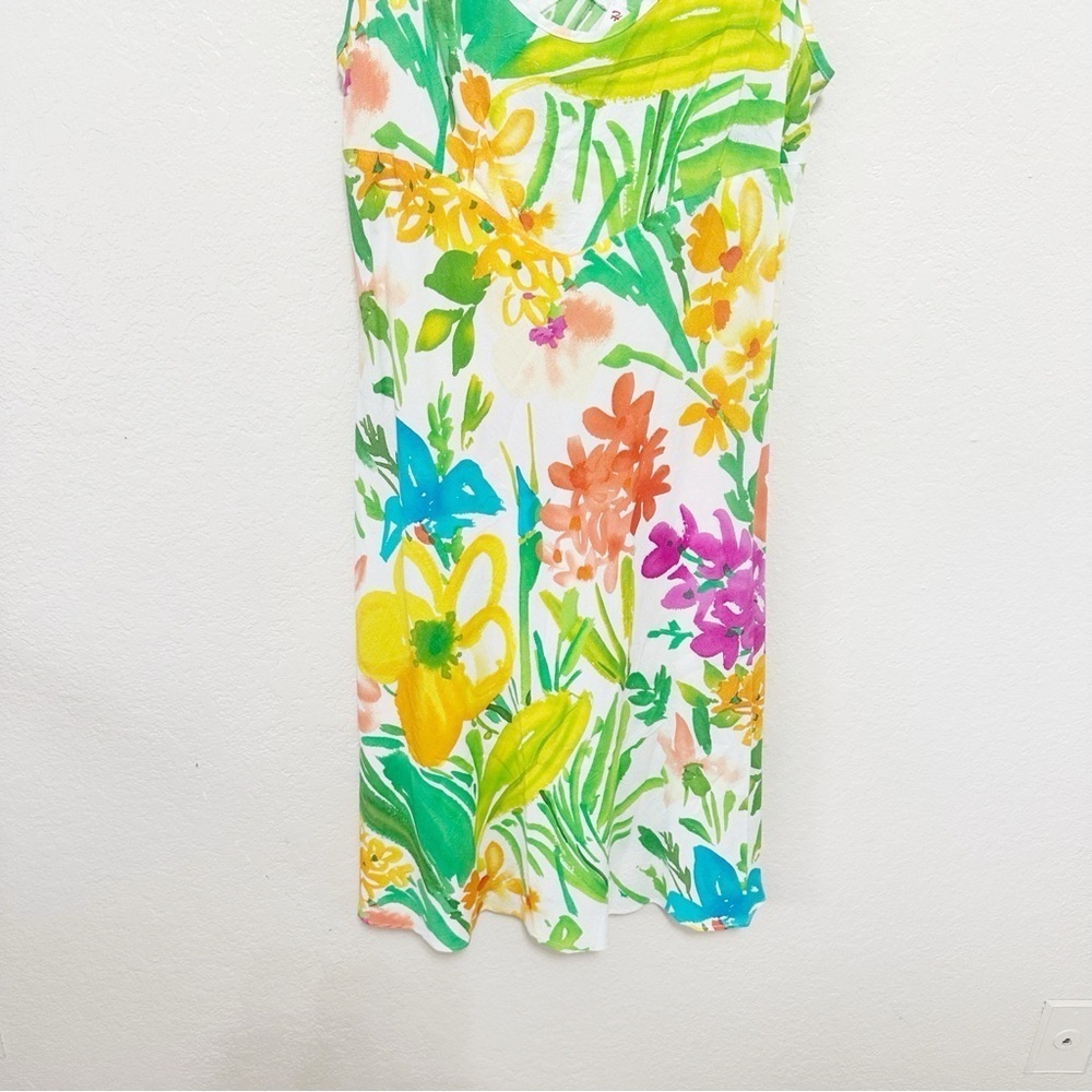 Vintage Hula Moon by Jams World Floral Printed dress size M - Picture 5 of 9